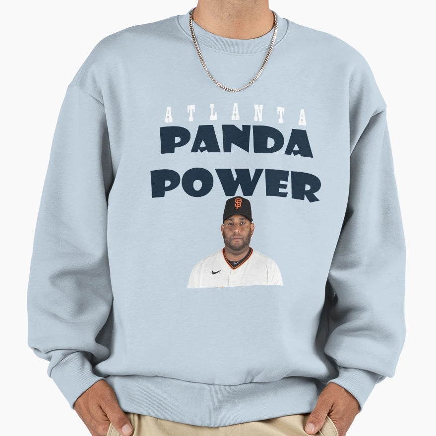 Panda Power Sweatshirt - Aesthetic Graphic Unisex - T-Shirt, Sweatshirt, Hoodie