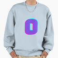 Letter O Sweatshirt - Minimalist Print for Adults - T-Shirt, Sweatshirt, Hoodie