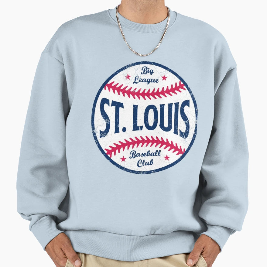Art St Louis Cardinals Sweatshirt - Minimalist Print Men Women - T-Shirt, Sweatshirt, Hoodie