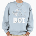 Hand Series Roasting Hand Boi Sweatshirt - Unique Graphic for Adults - T-Shirt, Sweatshirt, Hoodie