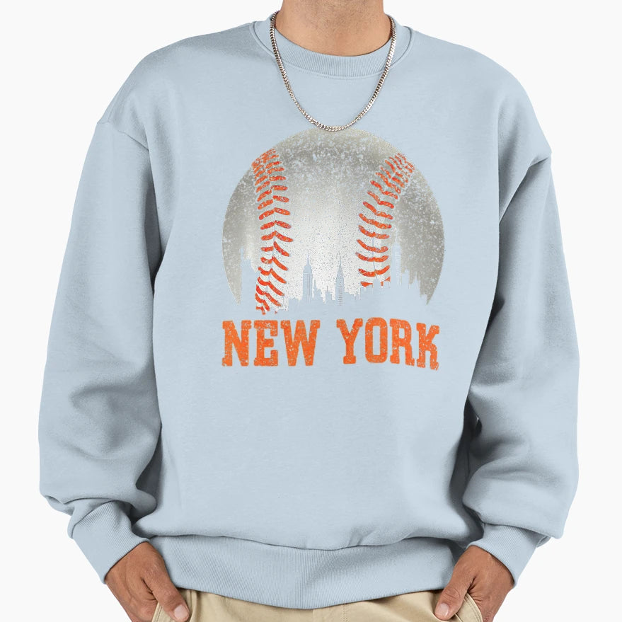 I Love Ny New York City Sweatshirt - Custom Art Print Men Women - T-Shirt, Sweatshirt, Hoodie