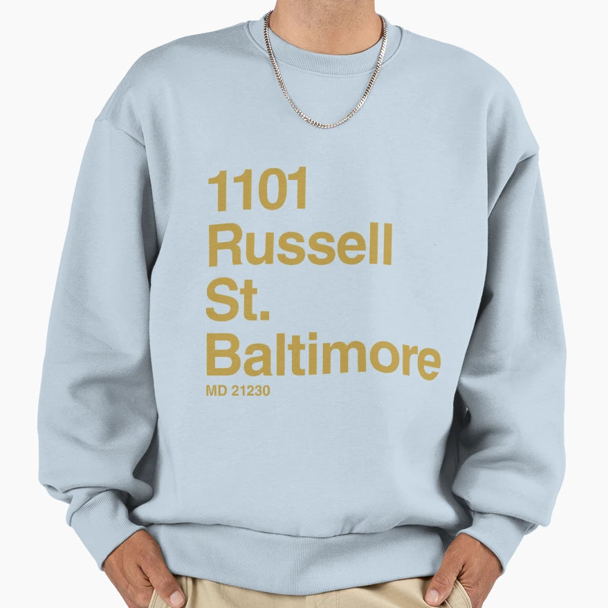 Baltimore Ravens Maryland Stadium Sweatshirt - Aesthetic Graphic Unisex - T-Shirt, Sweatshirt, Hoodie