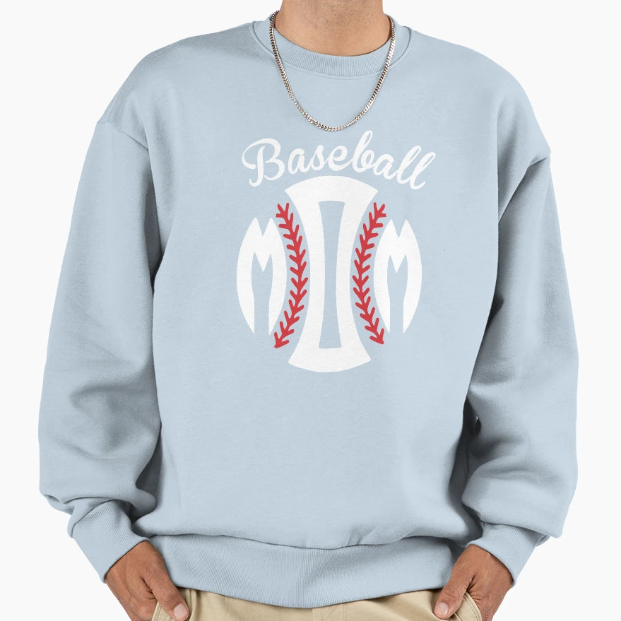 Baseballmom T-Shirt - Novelty Apparel for Adults - T-Shirt, Sweatshirt, Hoodie