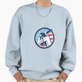 American Baseball Batter Hitter Sweatshirt - Graphic Print for Adults - T-Shirt, Sweatshirt, Hoodie