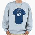 Brad Wieck Jersey Sweatshirt - Unique Graphic Men Women - T-Shirt, Sweatshirt, Hoodie