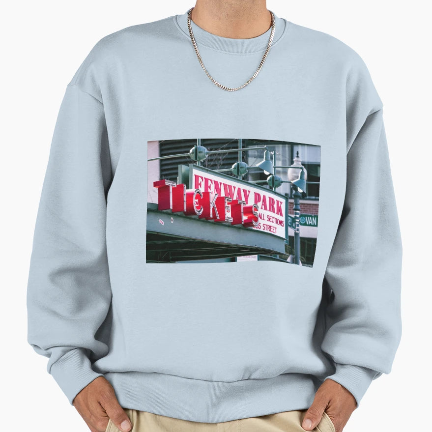 Fenway Tickets Sweatshirt - Streetwear Style Men Women - T-Shirt, Sweatshirt, Hoodie