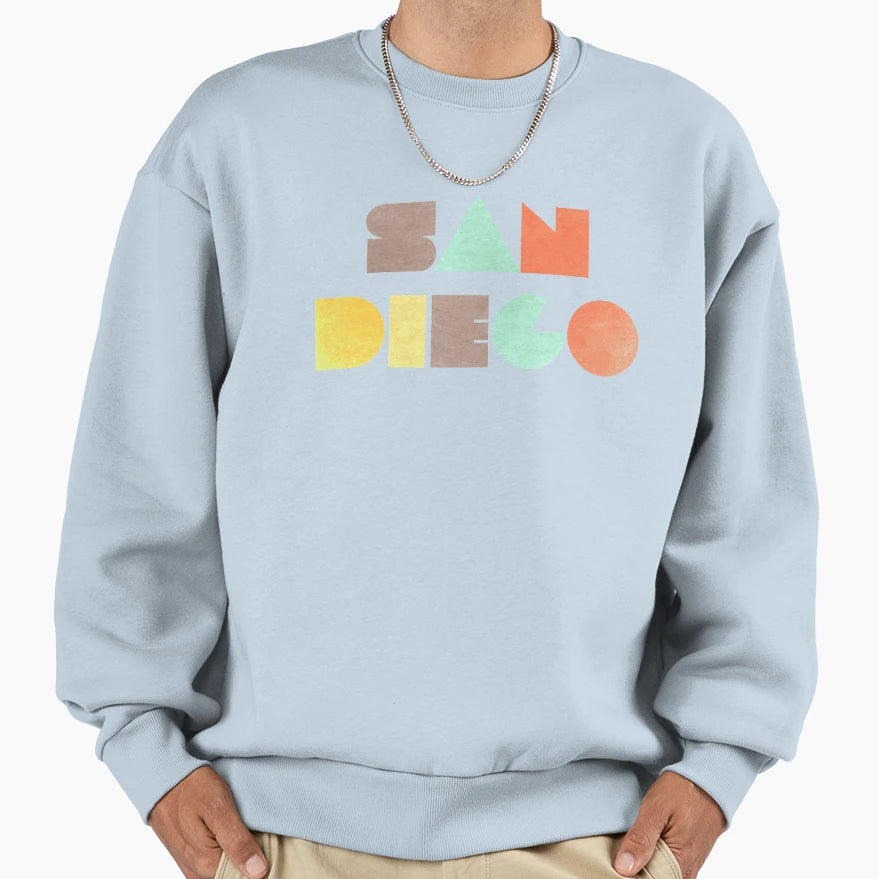 San Diego Sweatshirt - Graphic Print Men Women - T-Shirt, Sweatshirt, Hoodie