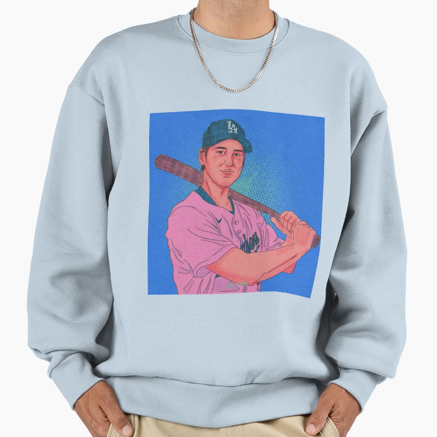 Blue Sweatshirt - Fun Novelty Design Men Women - T-Shirt, Sweatshirt, Hoodie