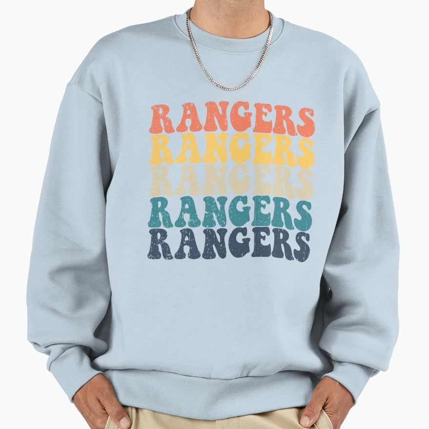 Rangers High School Rangers Sports Sweatshirt - Unique Graphic Men Women - T-Shirt, Sweatshirt, Hoodie