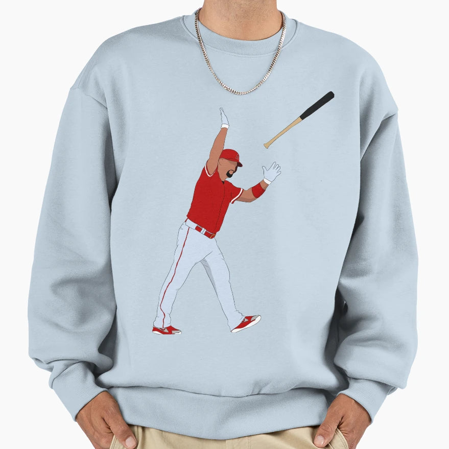 Albert Pujols Sweatshirt - Unique Graphic Unisex - T-Shirt, Sweatshirt, Hoodie