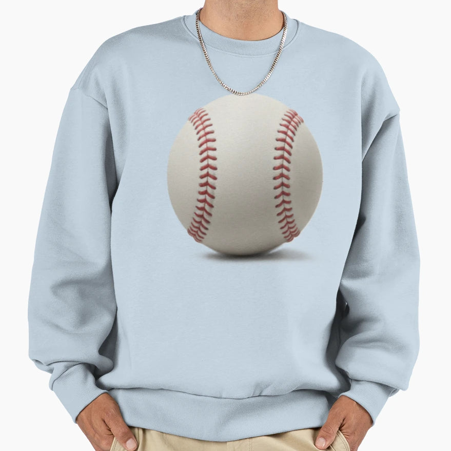 Baseball Sweatshirt - Graphic Print for Adults - T-Shirt, Sweatshirt, Hoodie