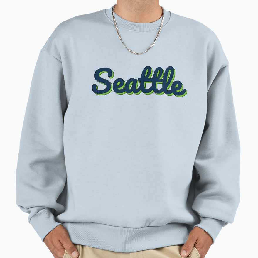Seattle Sweatshirt - Unique Graphic Unisex - T-Shirt, Sweatshirt, Hoodie