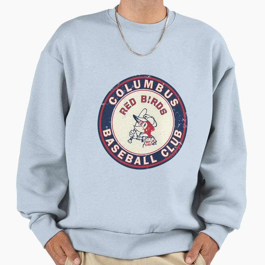 Columbus Red Birds Defunct Sweatshirt - Unique Graphic Men Women - T-Shirt, Sweatshirt, Hoodie