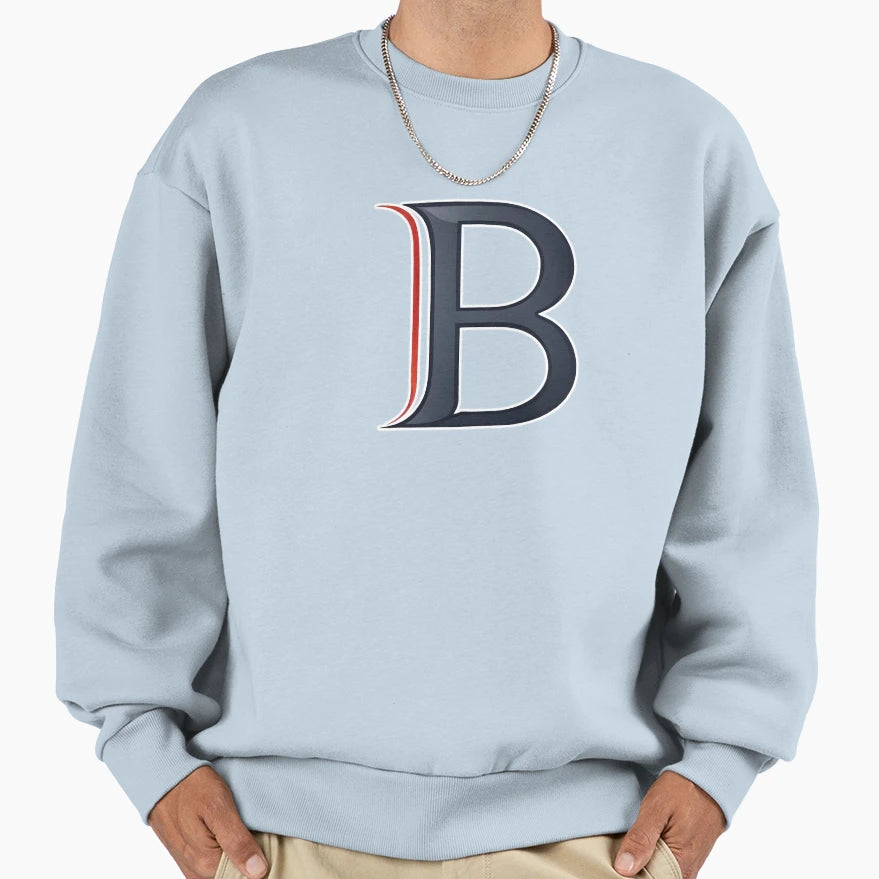 Letter B Sweatshirt - Casual Everyday Wear Unisex - T-Shirt, Sweatshirt, Hoodie