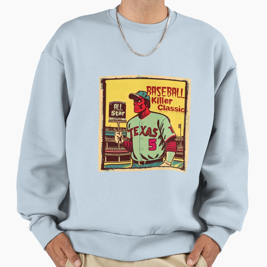 Baseball Sweatshirt - Fun Novelty Design Men Women - T-Shirt, Sweatshirt, Hoodie