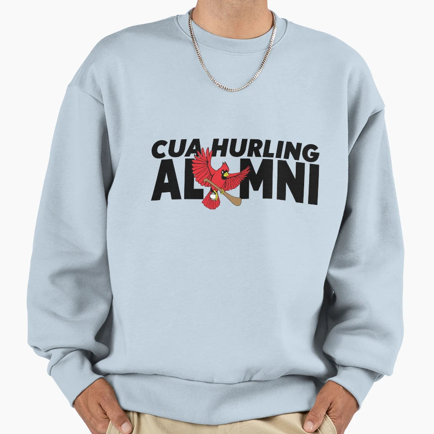 Cua Hurling Alumni Sweatshirt - Aesthetic Graphic for Adults - T-Shirt, Sweatshirt, Hoodie