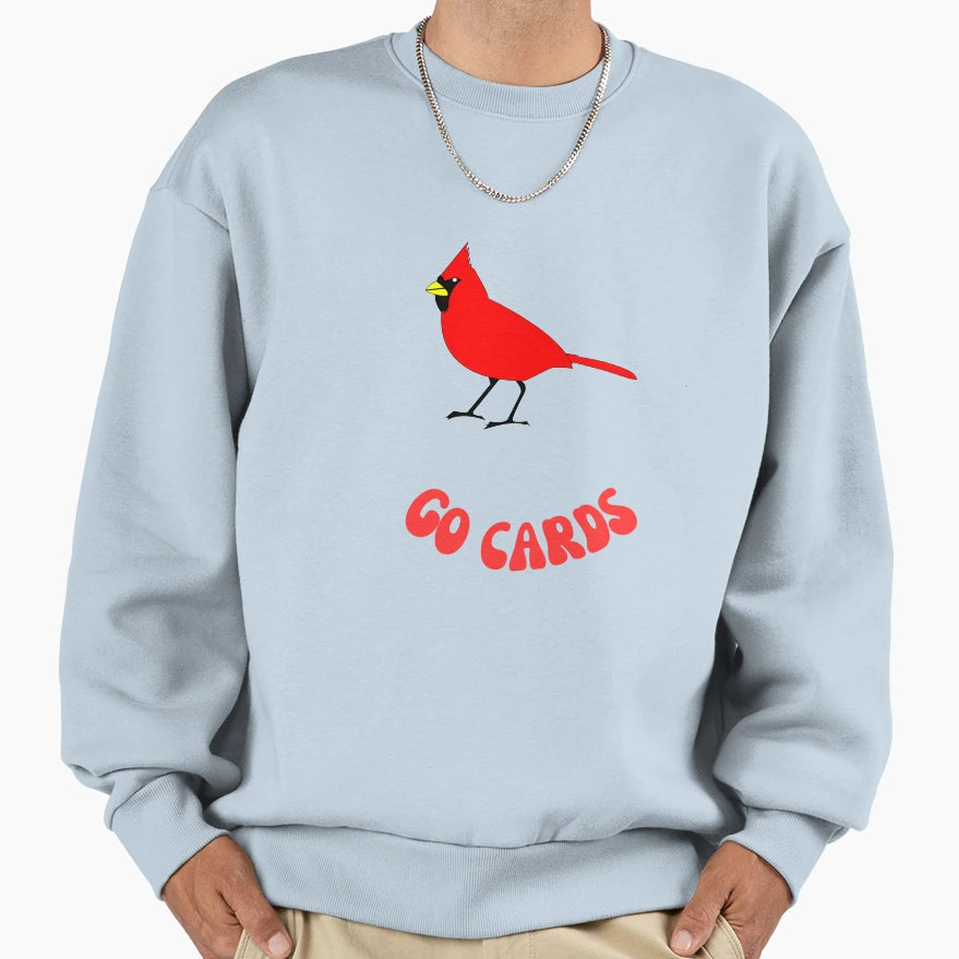 Cardinal Fan Sweatshirt - Fun Novelty Design Unisex - T-Shirt, Sweatshirt, Hoodie