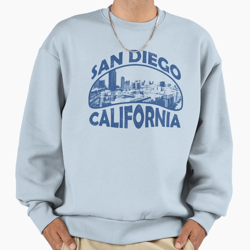 San Diego California Sweatshirt - Novelty Apparel Men Women - T-Shirt, Sweatshirt, Hoodie