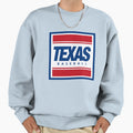 Texas Baseball Sweatshirt - Graphic Print Unisex - T-Shirt, Sweatshirt, Hoodie