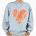 San Francisco Baseball Heart Sweatshirt - Unique Graphic for Adults - T-Shirt, Sweatshirt, Hoodie