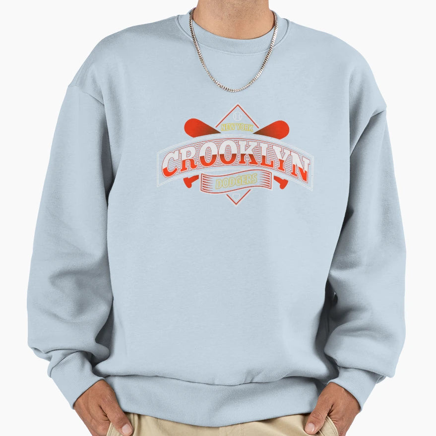Crooklyn Dodgers Sweatshirt - Custom Art Print Men Women - T-Shirt, Sweatshirt, Hoodie