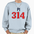 Pi 3 14 Jersey Math Student Sweatshirt - Casual Everyday Wear for Adults - T-Shirt, Sweatshirt, Hoodie