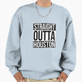Straight Outta Houston Sweatshirt - Minimalist Print Unisex - T-Shirt, Sweatshirt, Hoodie
