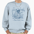 Raccoon Meme I Live Here Now Sweatshirt - Casual Everyday Wear Unisex - T-Shirt, Sweatshirt, Hoodie
