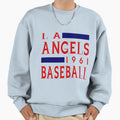 La Angels Baseball Sweatshirt - Unique Graphic Unisex - T-Shirt, Sweatshirt, Hoodie