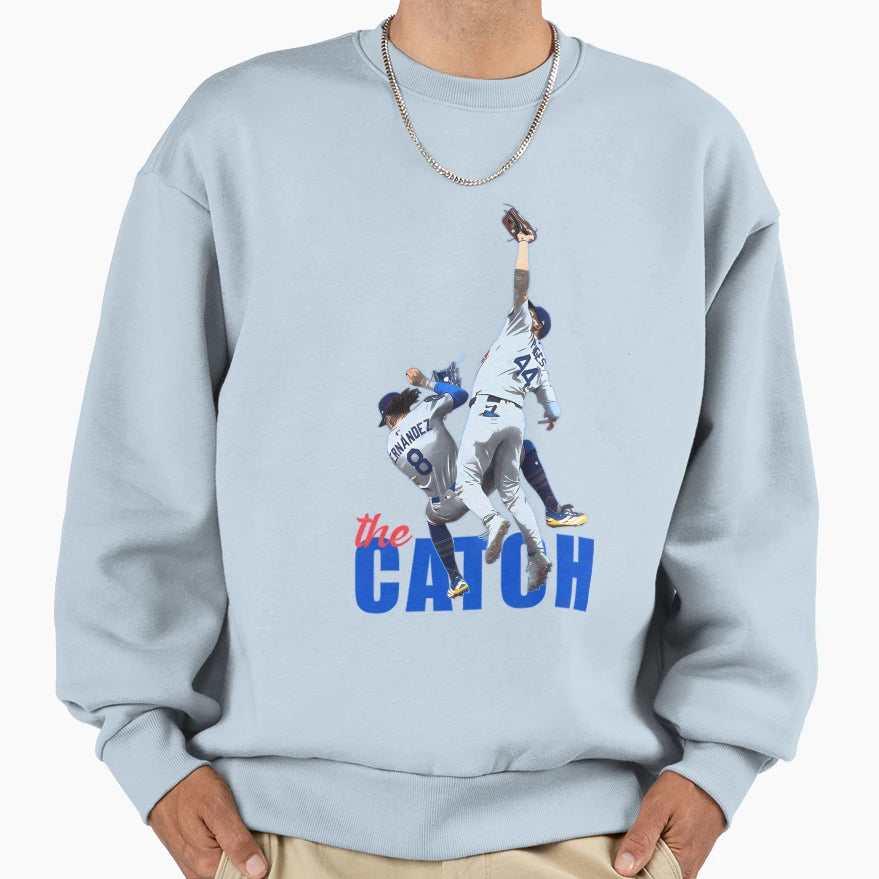 Catch Los Angeles Champs Baseball Andy P Sweatshirt - Trendy Graphic Unisex - T-Shirt, Sweatshirt, Hoodie