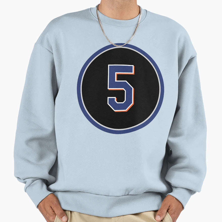 David Wright 5 Jersey Number Sweatshirt - Unique Graphic Unisex - T-Shirt, Sweatshirt, Hoodie