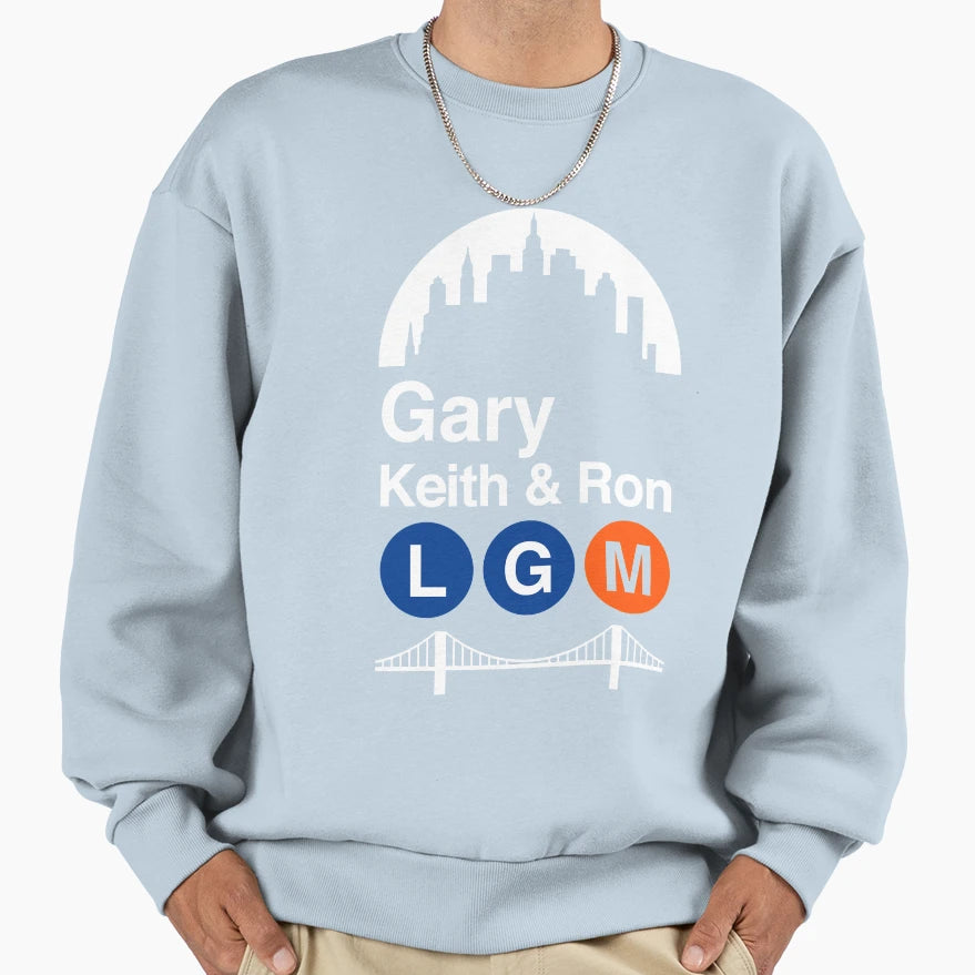 Gary Keith And Ron Active Sweatshirt - Minimalist Print Unisex - T-Shirt, Sweatshirt, Hoodie