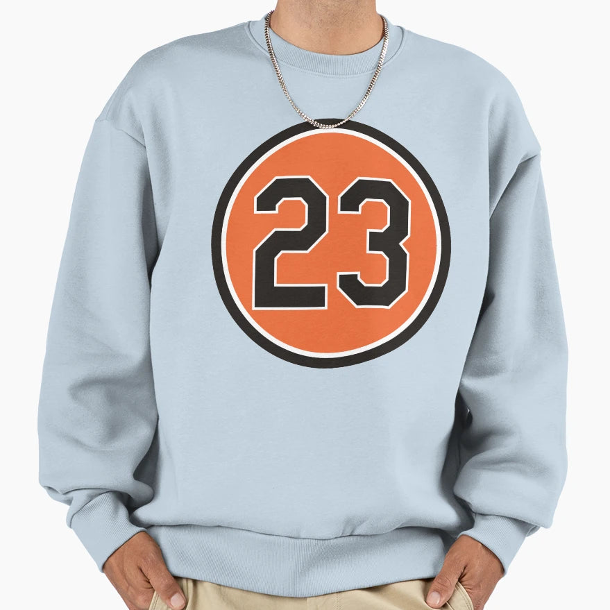 Tippy Martinez 23 Jersey Number Sweatshirt - Fun Novelty Design Men Women - T-Shirt, Sweatshirt, Hoodie