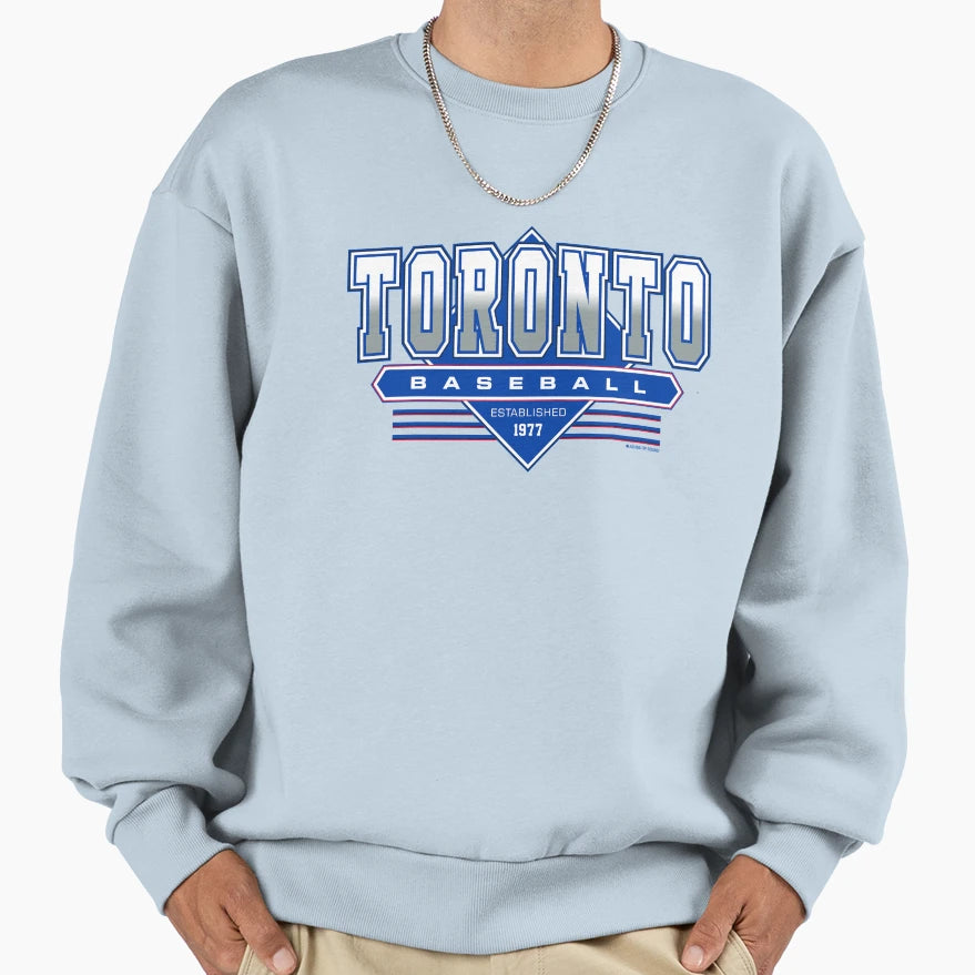 Toronto Baseball Blue Jays Inspired 90S Sweatshirt - Graphic Print Unisex - T-Shirt, Sweatshirt, Hoodie