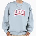 Houston Football City Word Art Sweatshirt - Streetwear Style Men Women - T-Shirt, Sweatshirt, Hoodie