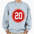 Jimmie Ward Number 20 Jersey Sweatshirt - Fun Novelty Design for Adults - T-Shirt, Sweatshirt, Hoodie