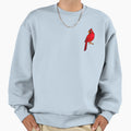 Northern Cardinal Sweatshirt - Casual Everyday Wear Men Women - T-Shirt, Sweatshirt, Hoodie