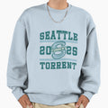 Seattle Torrent Pwhl Hockey Logo Sweatshirt - Graphic Print for Adults - T-Shirt, Sweatshirt, Hoodie