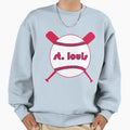 St Louis Throwback Baseball Sweatshirt - Fun Novelty Design Men Women - T-Shirt, Sweatshirt, Hoodie