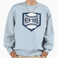 New York Baseball And Diamond Sweatshirt - Aesthetic Graphic Men Women - T-Shirt, Sweatshirt, Hoodie