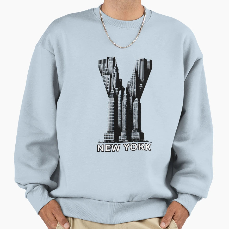 New York Sweatshirt - Custom Art Print Unisex - T-Shirt, Sweatshirt, Hoodie