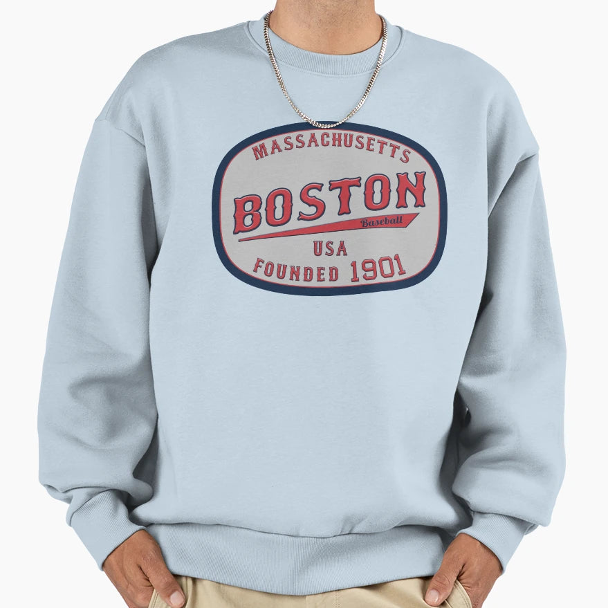 Boston Baseball Sweatshirt - Aesthetic Graphic Unisex - T-Shirt, Sweatshirt, Hoodie