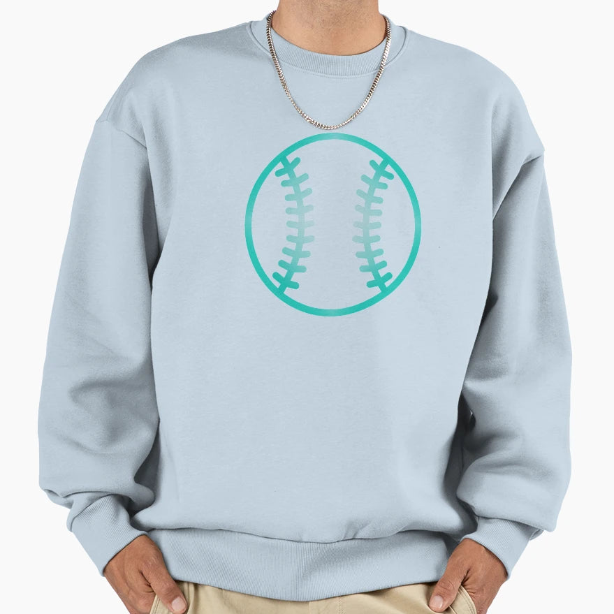 Baseball Softball Sweatshirt - Streetwear Style for Adults - T-Shirt, Sweatshirt, Hoodie