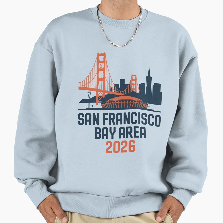 San Francisco Bay Area Golden T-Shirt - Casual Everyday Wear Men Women - T-Shirt, Sweatshirt, Hoodie