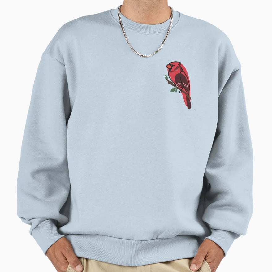 Red Cardinal 2 0 Sweatshirt - Fun Novelty Design Men Women - T-Shirt, Sweatshirt, Hoodie