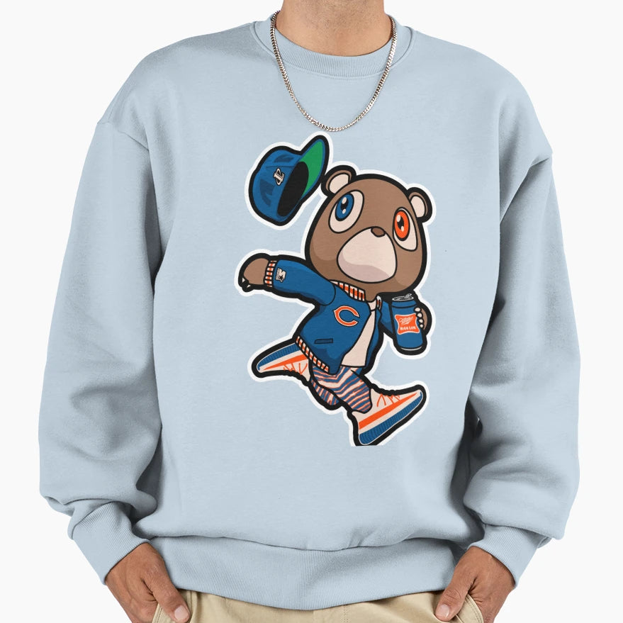 Kanye West Dropout Bear Chicago Sweatshirt - Aesthetic Graphic Unisex - T-Shirt, Sweatshirt, Hoodie