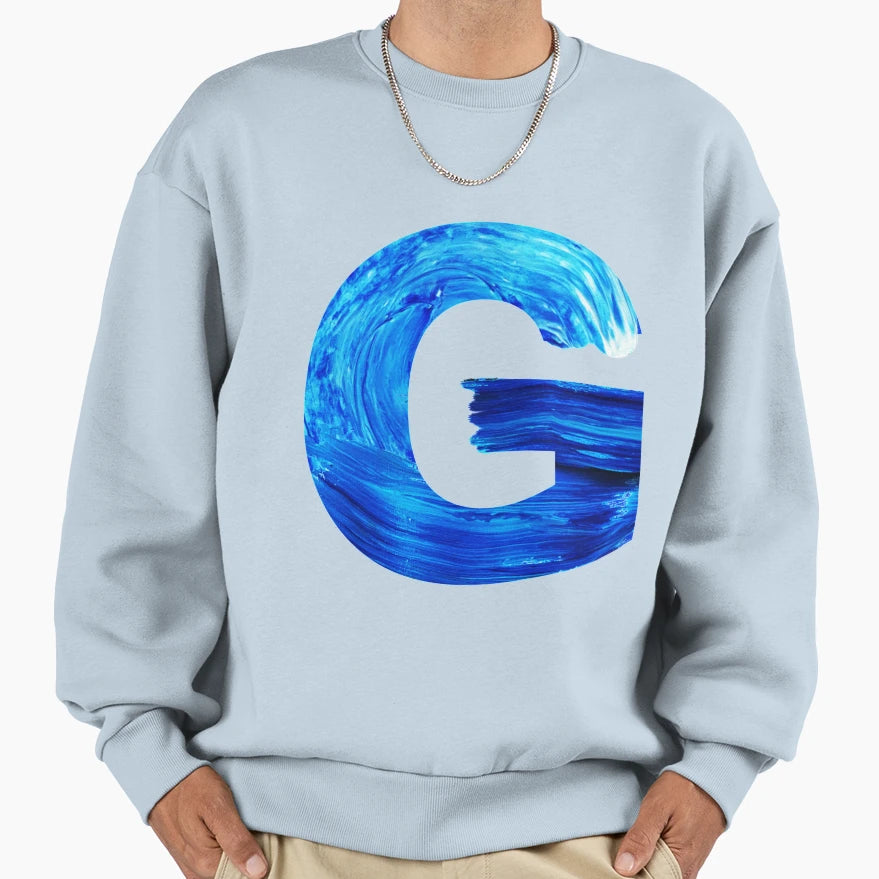 Letter G Sweatshirt - Fun Novelty Design Men Women - T-Shirt, Sweatshirt, Hoodie