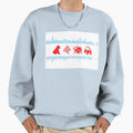 Chicago Flag Logos And Skyline Sweatshirt - Unique Graphic Men Women - T-Shirt, Sweatshirt, Hoodie