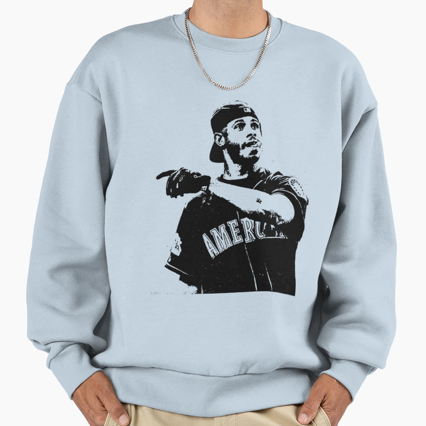 Ken Griffey Jr Sweatshirt - Aesthetic Graphic Unisex - T-Shirt, Sweatshirt, Hoodie