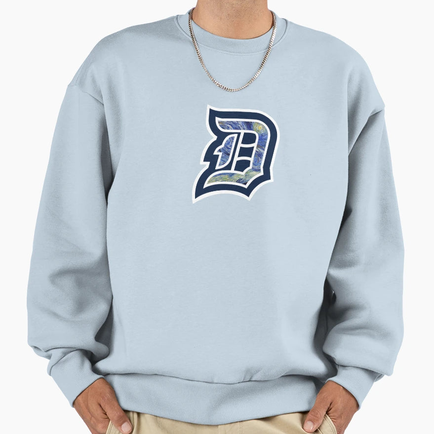 Starry Night D Sweatshirt - Graphic Print Unisex - T-Shirt, Sweatshirt, Hoodie